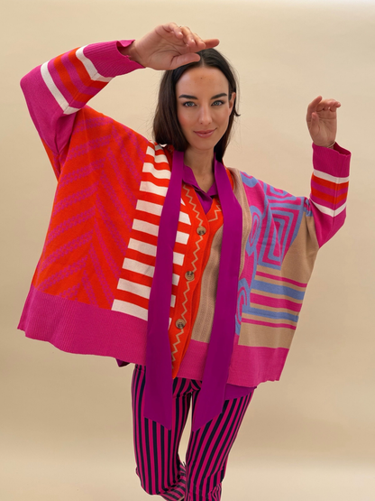 Chaleco Renata - Fucsia