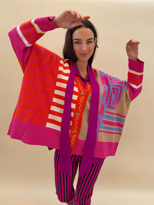 Chaleco Renata - Fucsia