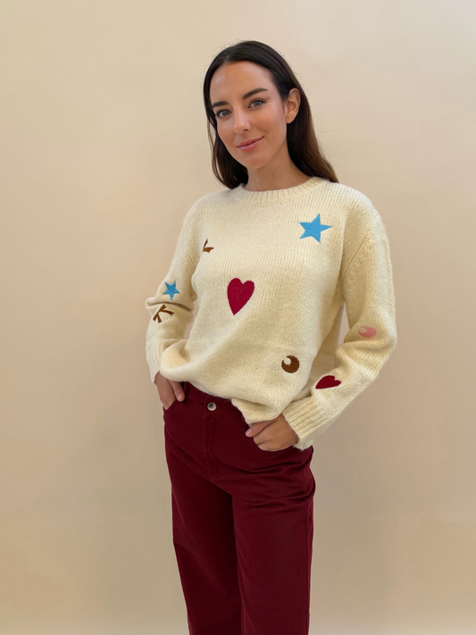 Chaleco Love - Beige