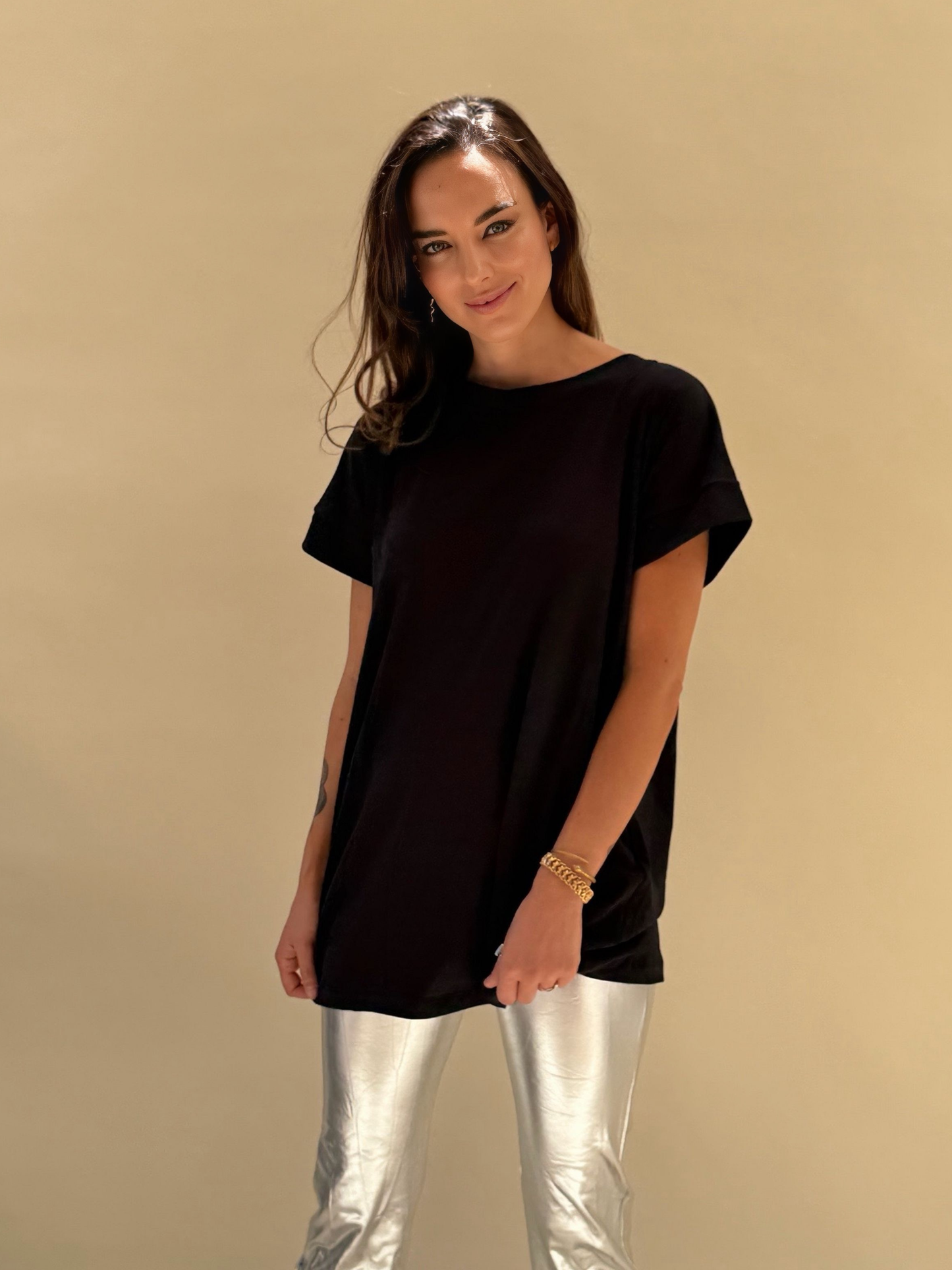 Polera Ximena - Negra