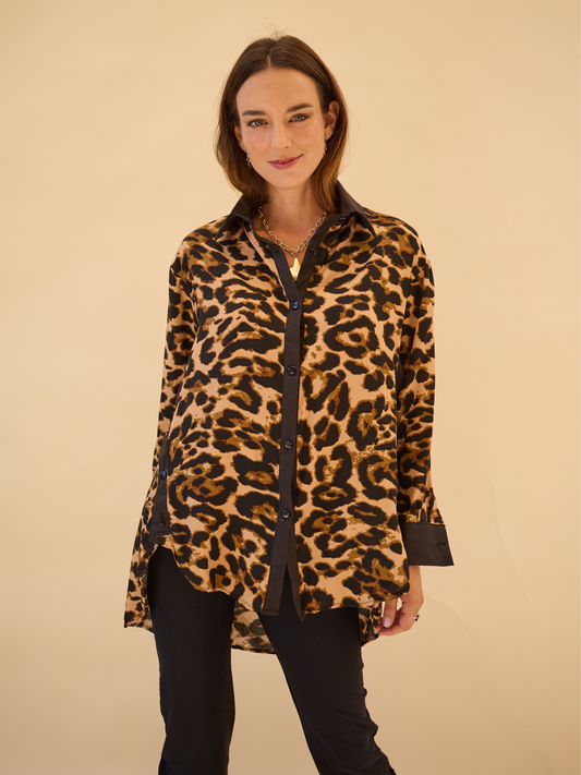 Blusa Graciela - Leopardo