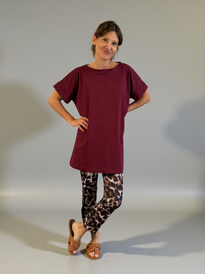 Polera Ximena - Burdeo