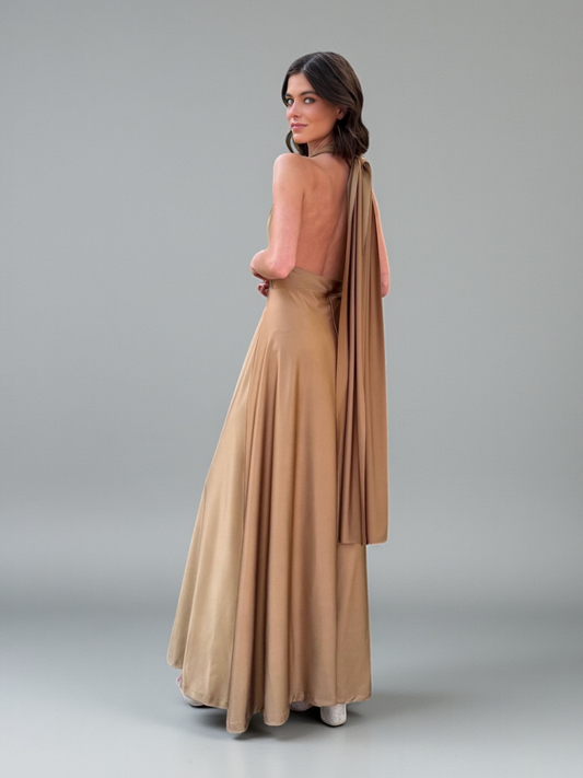 Vestido Paz - Gold