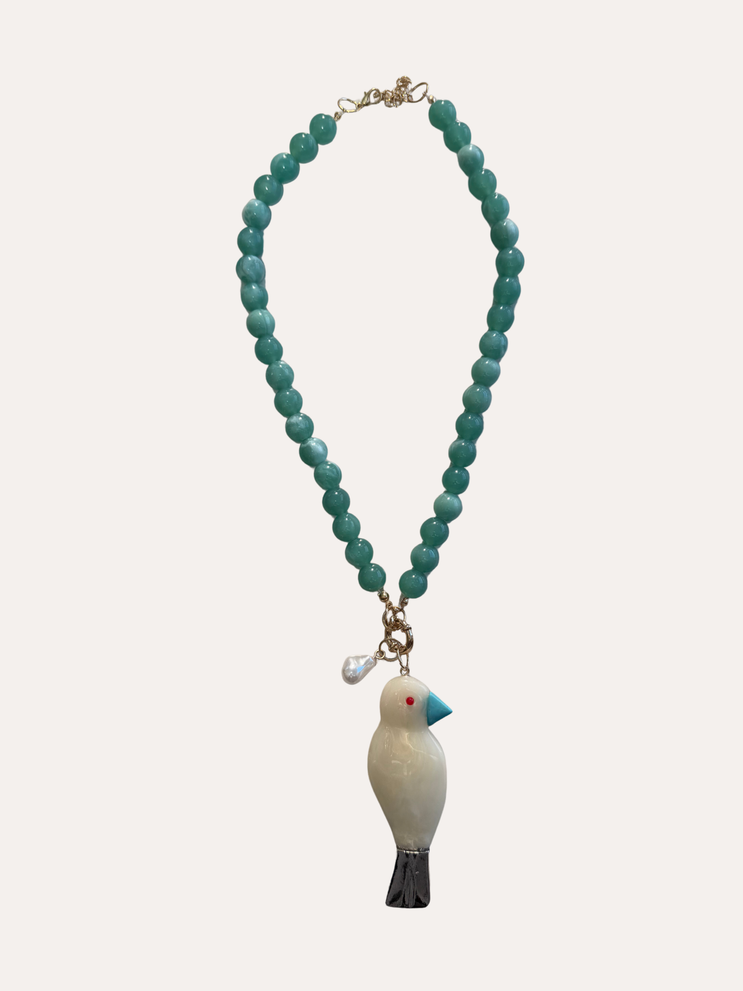 Collar Loro - Verde