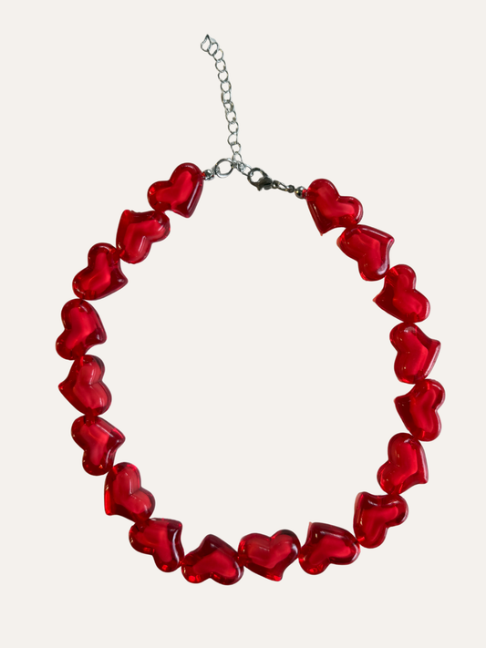 Collar Love - Rojo