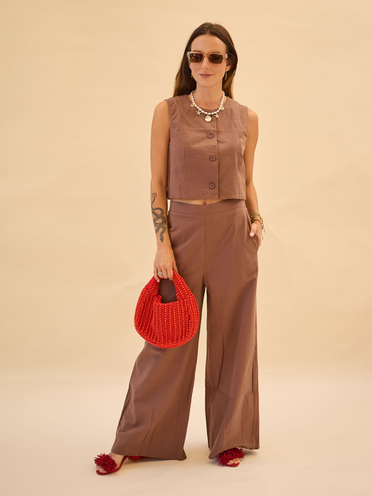 Pantalón Lara - Café