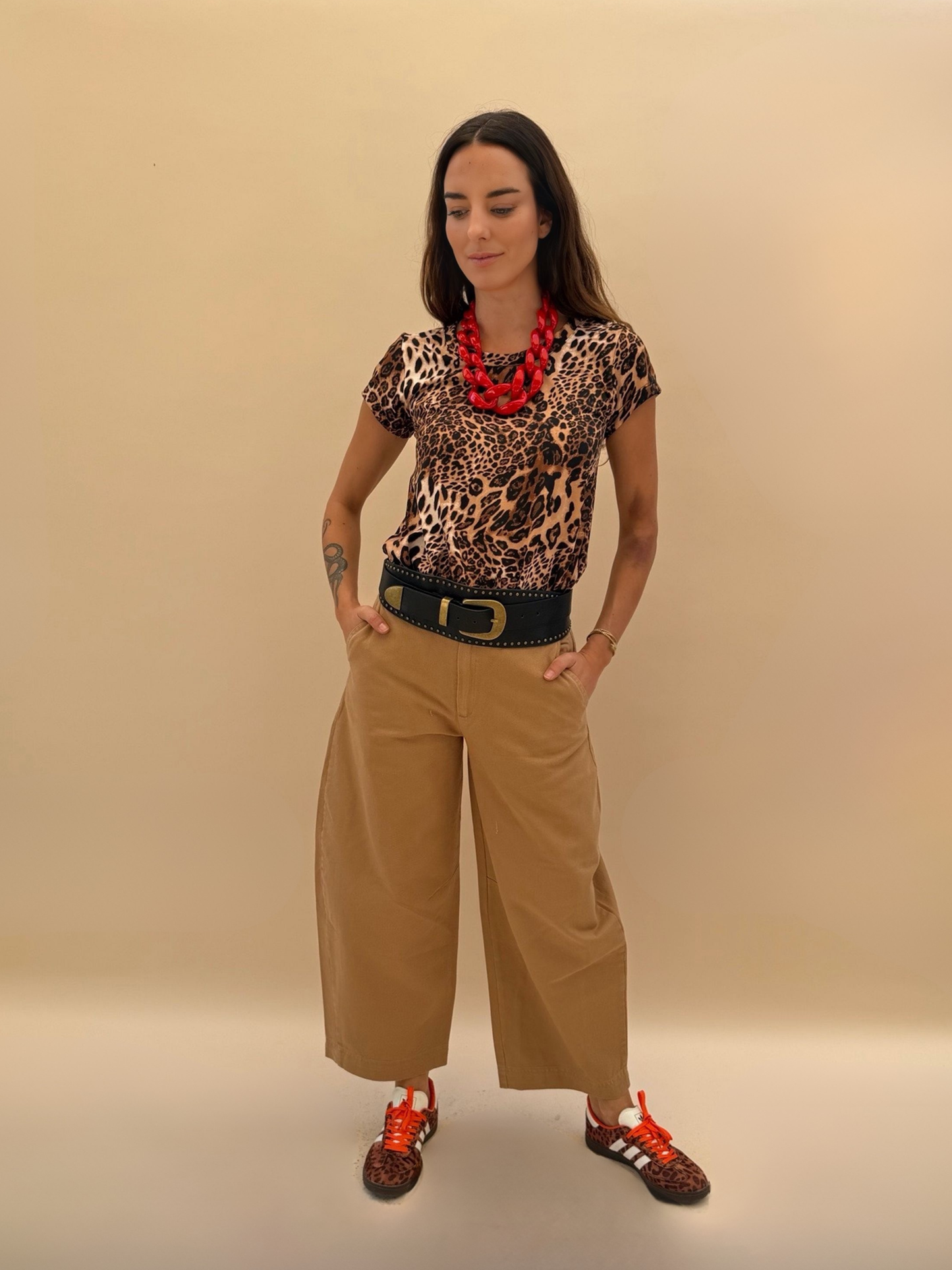 Jeans Balloon - Beige