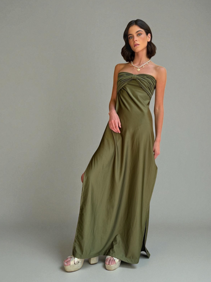 Vestido Virginia- Olive