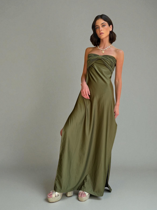 Vestido Virginia- Olive