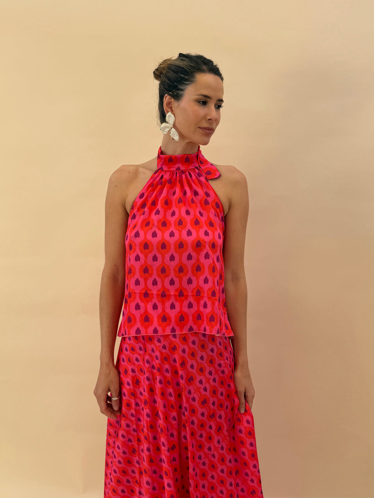 Top Lucía - Rojo Morado