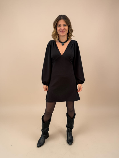 Vestido Amparo - Negro