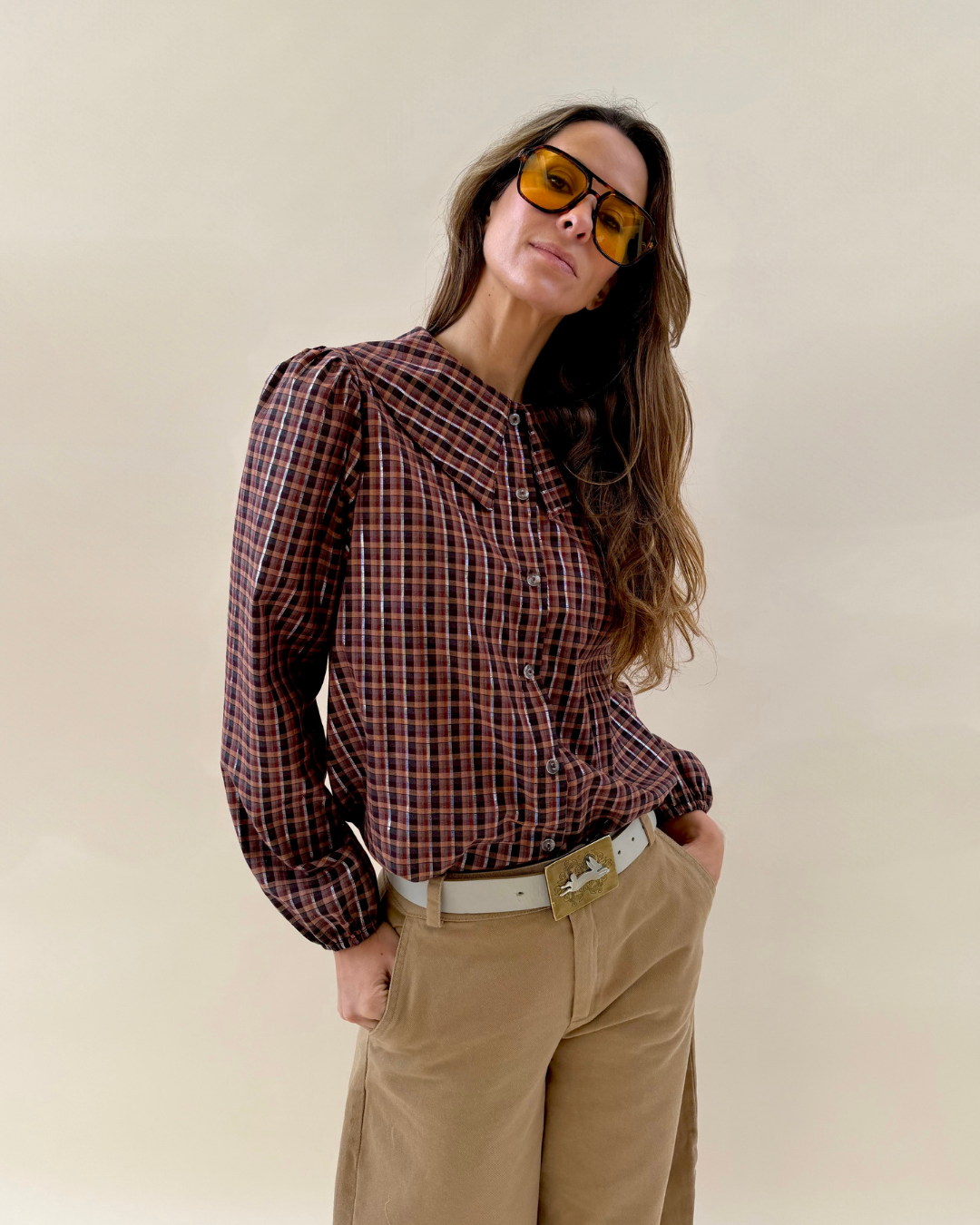 Blusa Clarita - Cuadrille Café