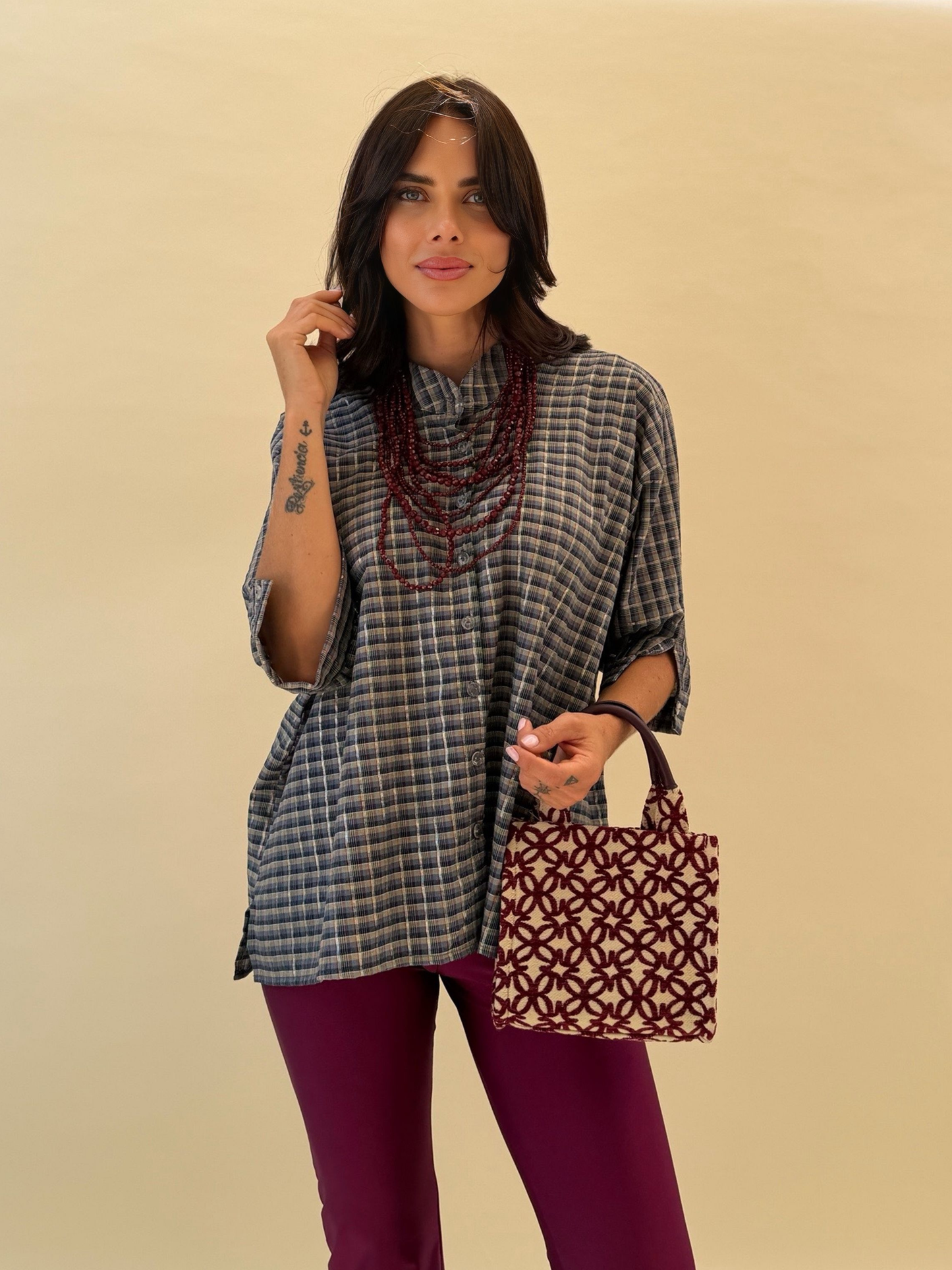 Blusa Paz - Cuadrille