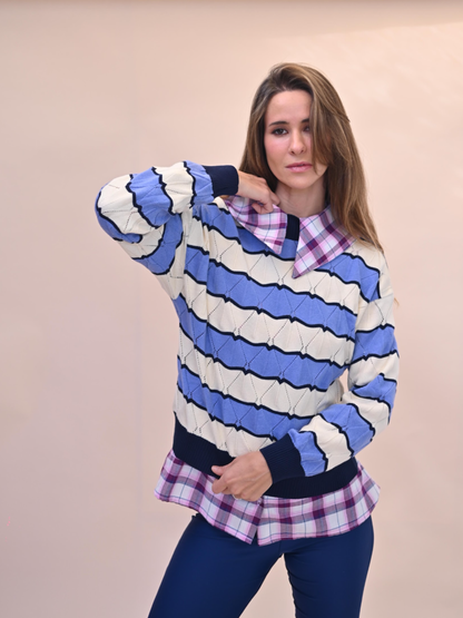 Chaleco Liliana - Azul