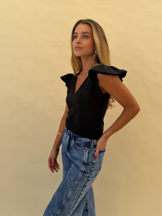 Top Sara - Negro
