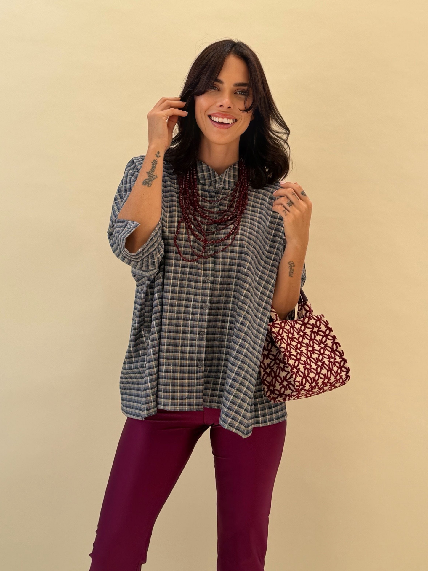 Blusa Paz - Cuadrille