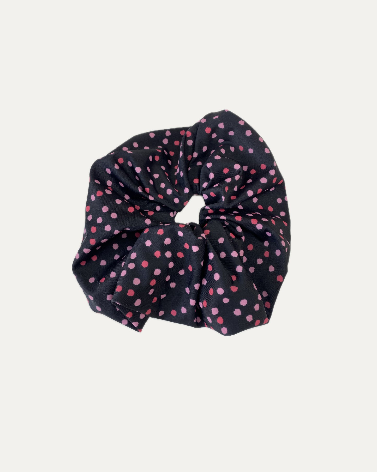 Collet Scrunchie Puntos Rosado