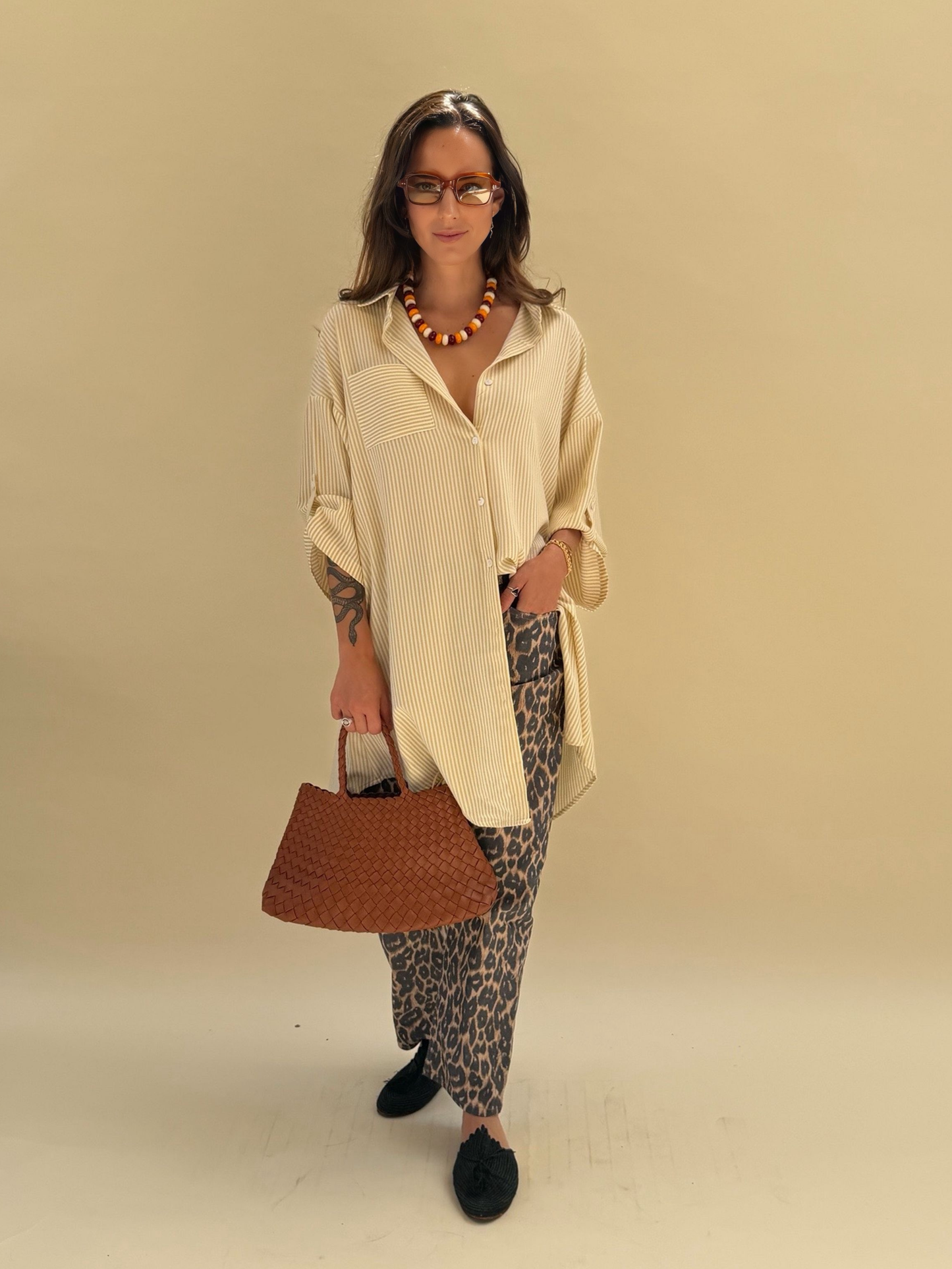 Blusa Maia - Rayas Amarillo