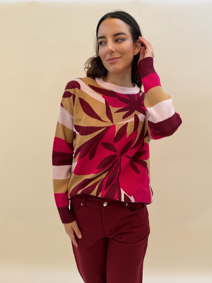 Chaleco Antonia - Fucsia