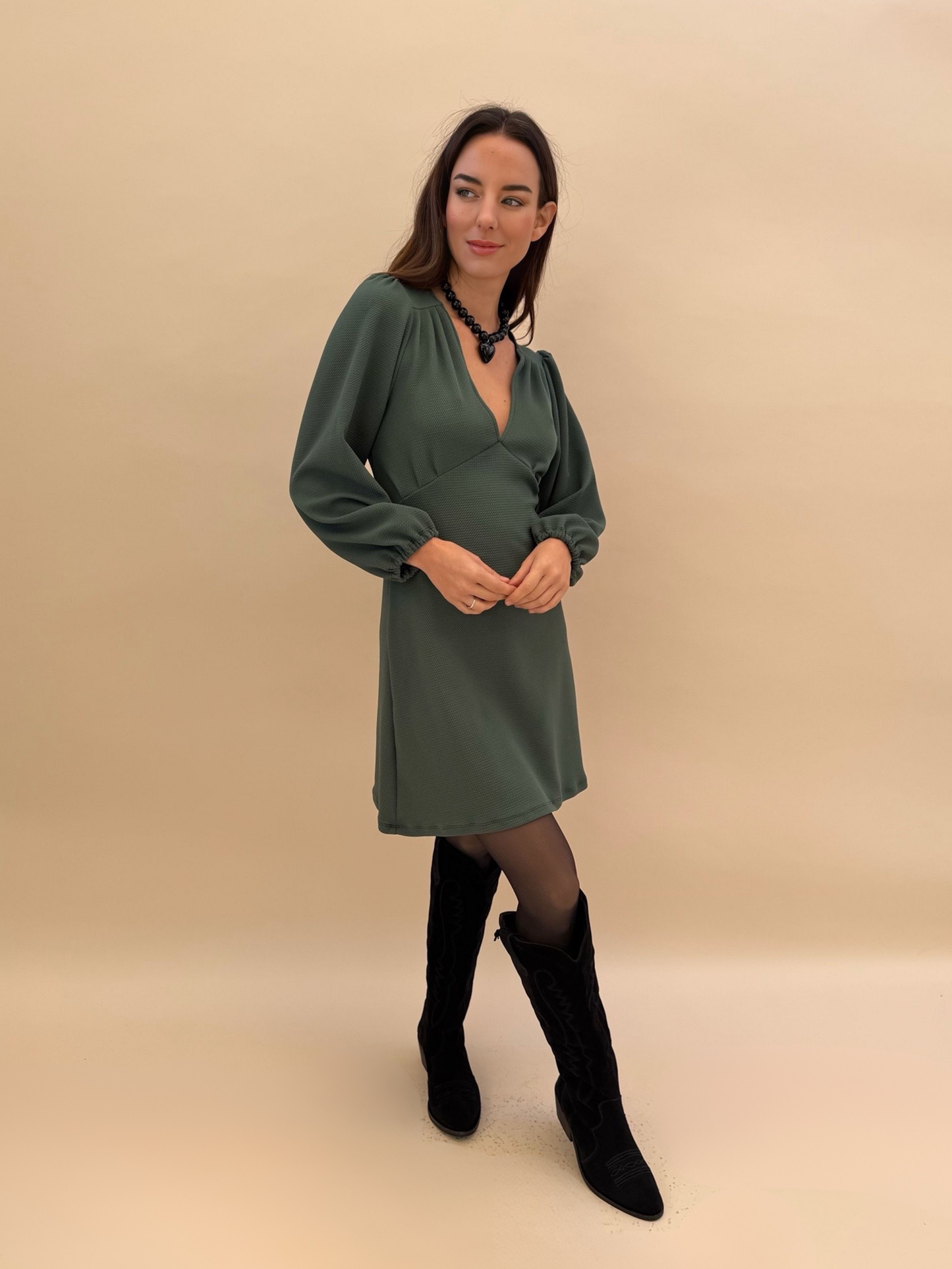 Vestido Amparo - Verde