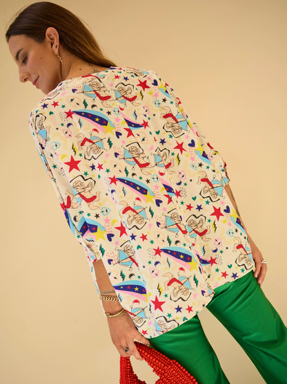 Blusa Paz cupido