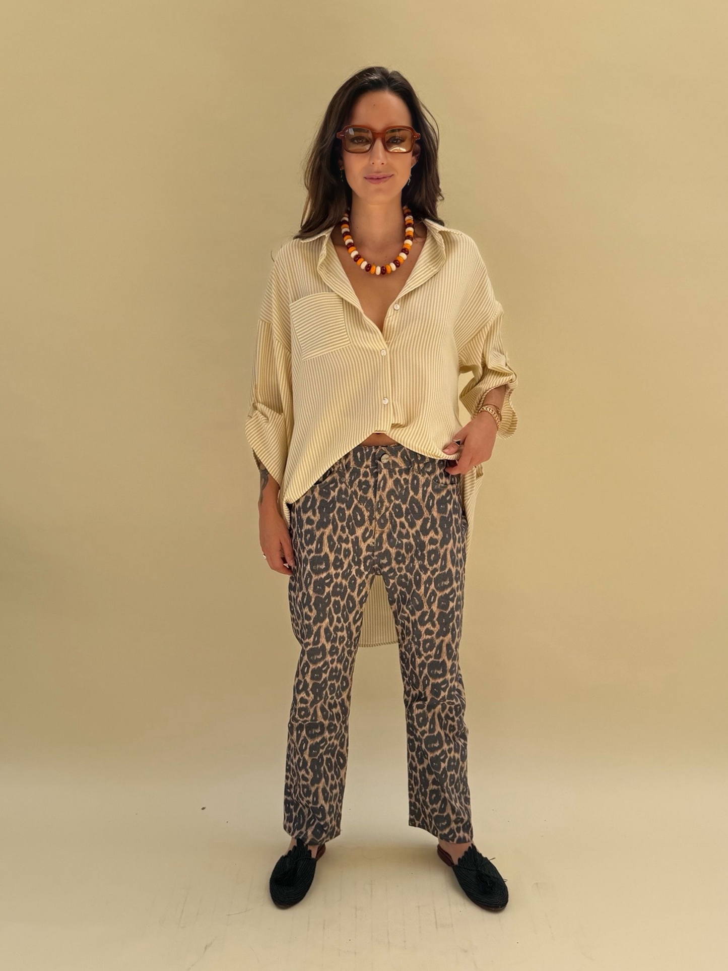 Blusa Maia - Rayas Amarillo