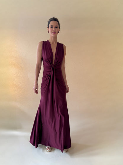 Vestido Anne - Burdeo