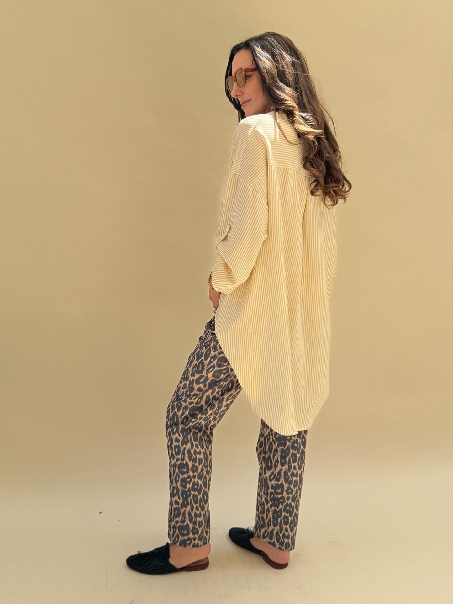 Blusa Maia - Rayas Amarillo