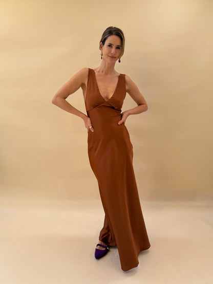 Vestido Dominga - Cobre
