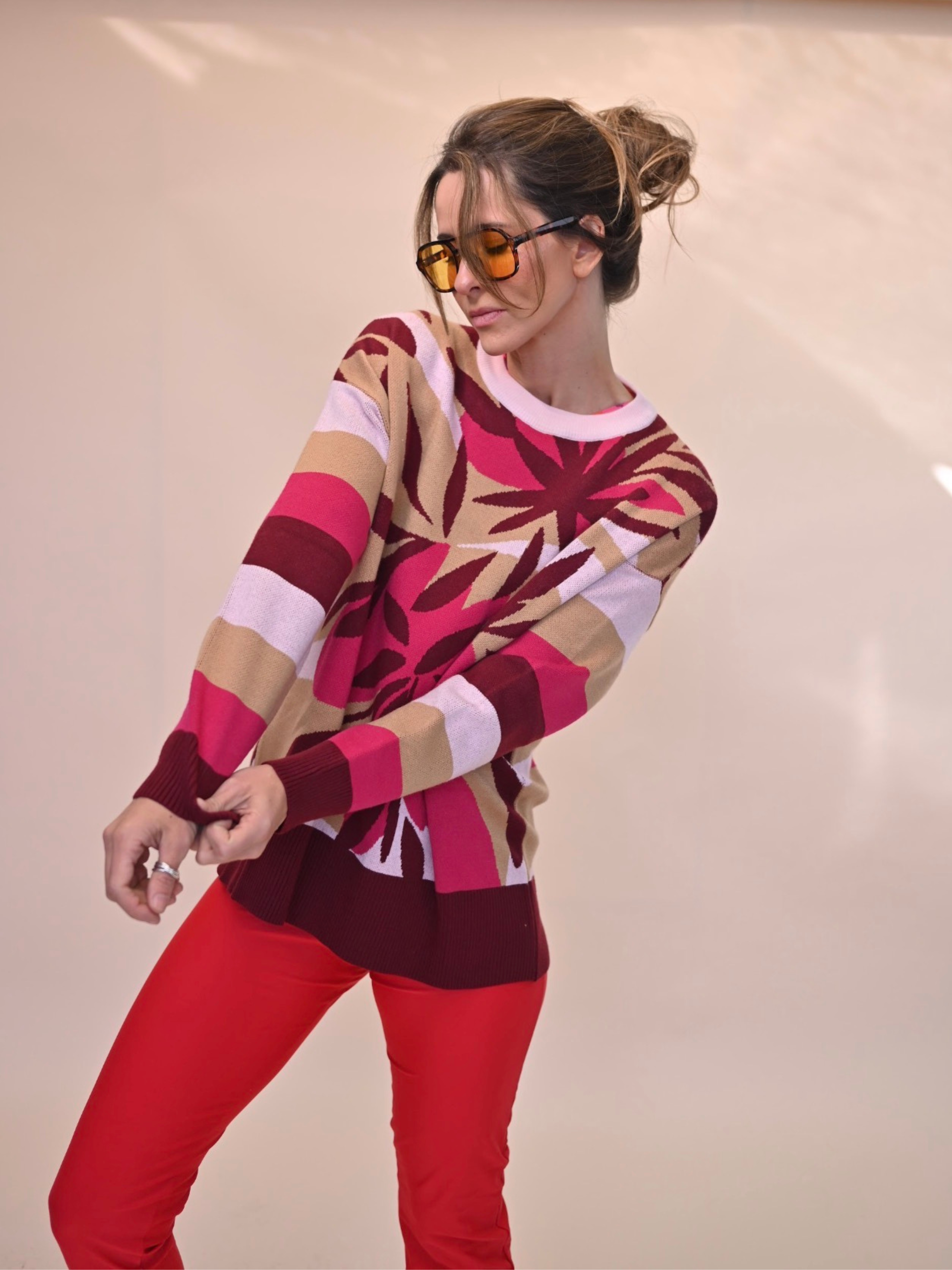 Chaleco Antonia - Fucsia