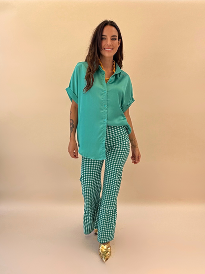 Blusa Titi - Verde Agua
