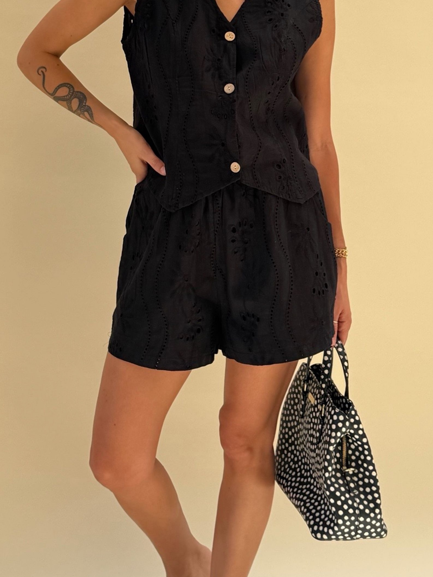Short Clara - Negro