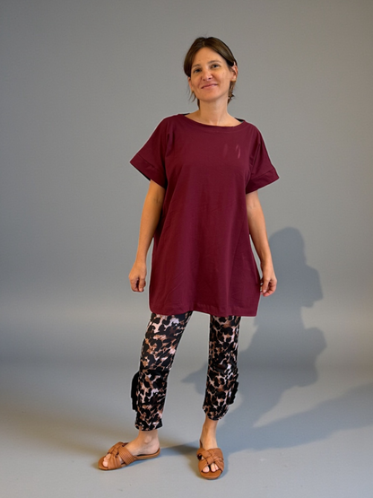 Polera Ximena - Burdeo