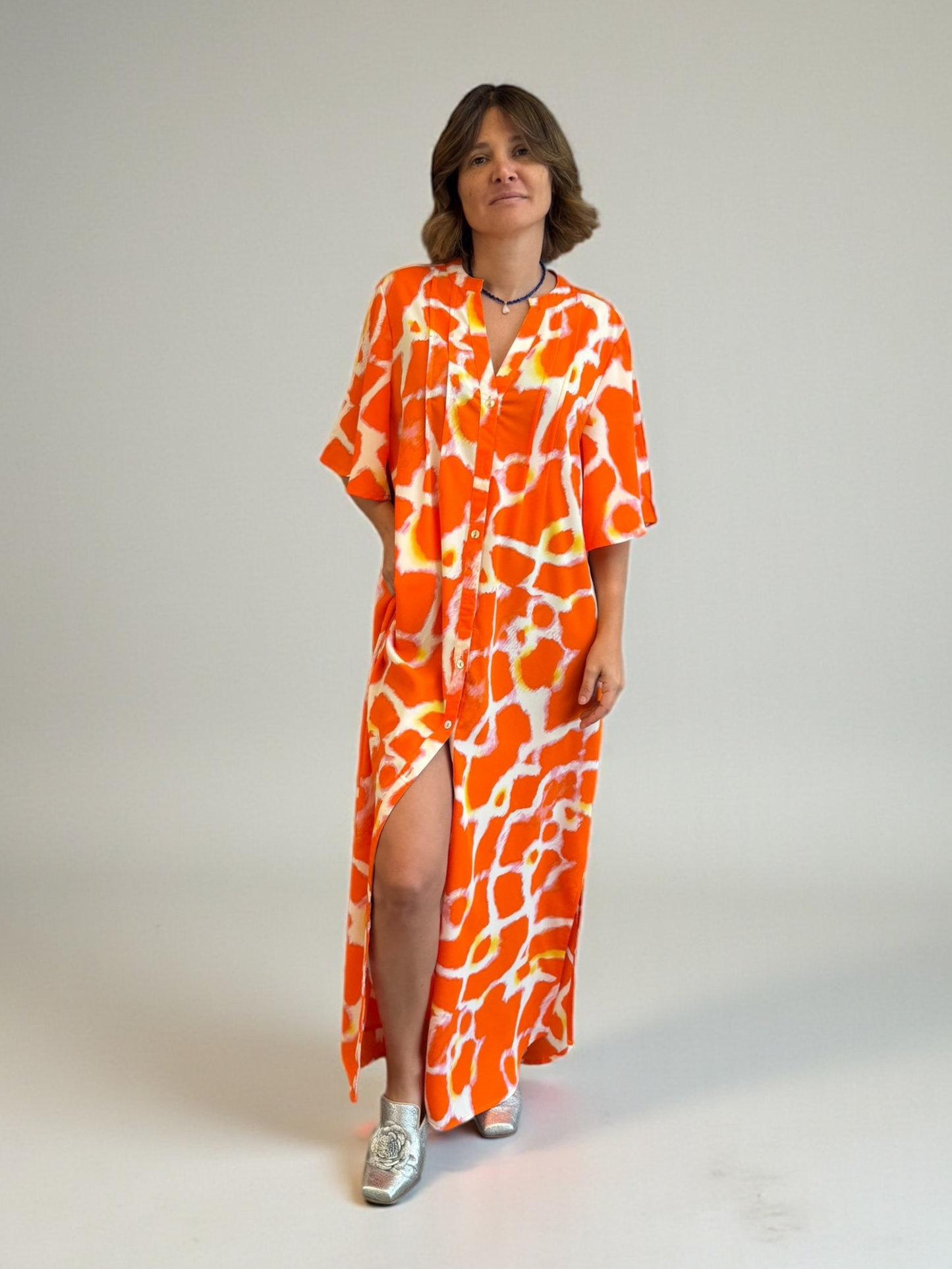 Vestido Jazmín - Naranjo