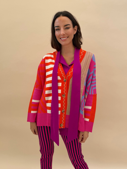 Chaleco Renata - Fucsia