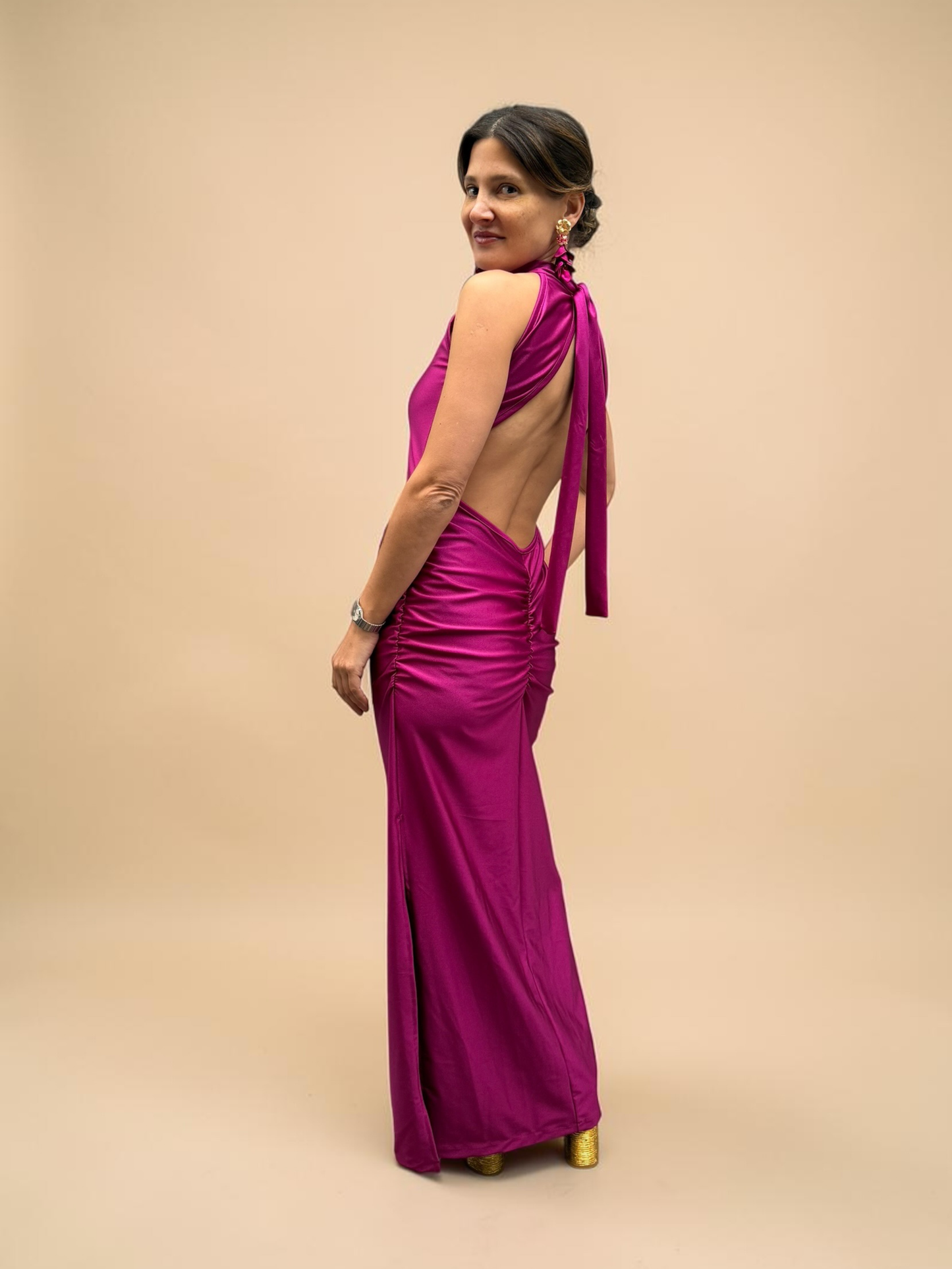 Vestido Triana - Magenta