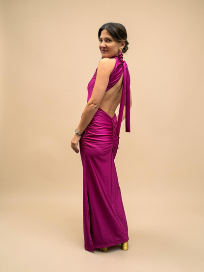 Vestido Triana - Magenta