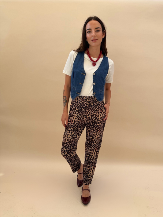 Pantalón Leopardo