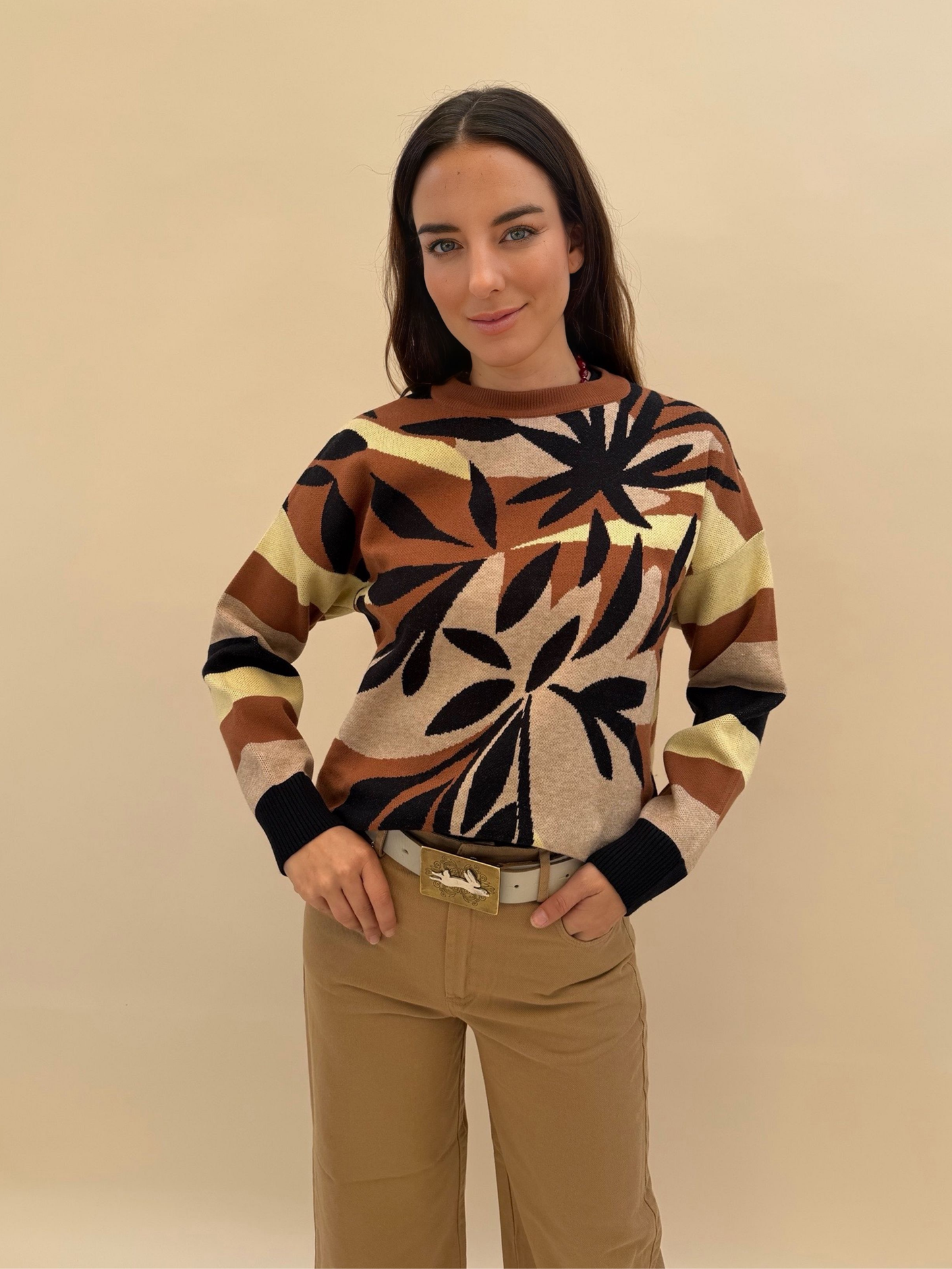 Chaleco Antonia - Camel