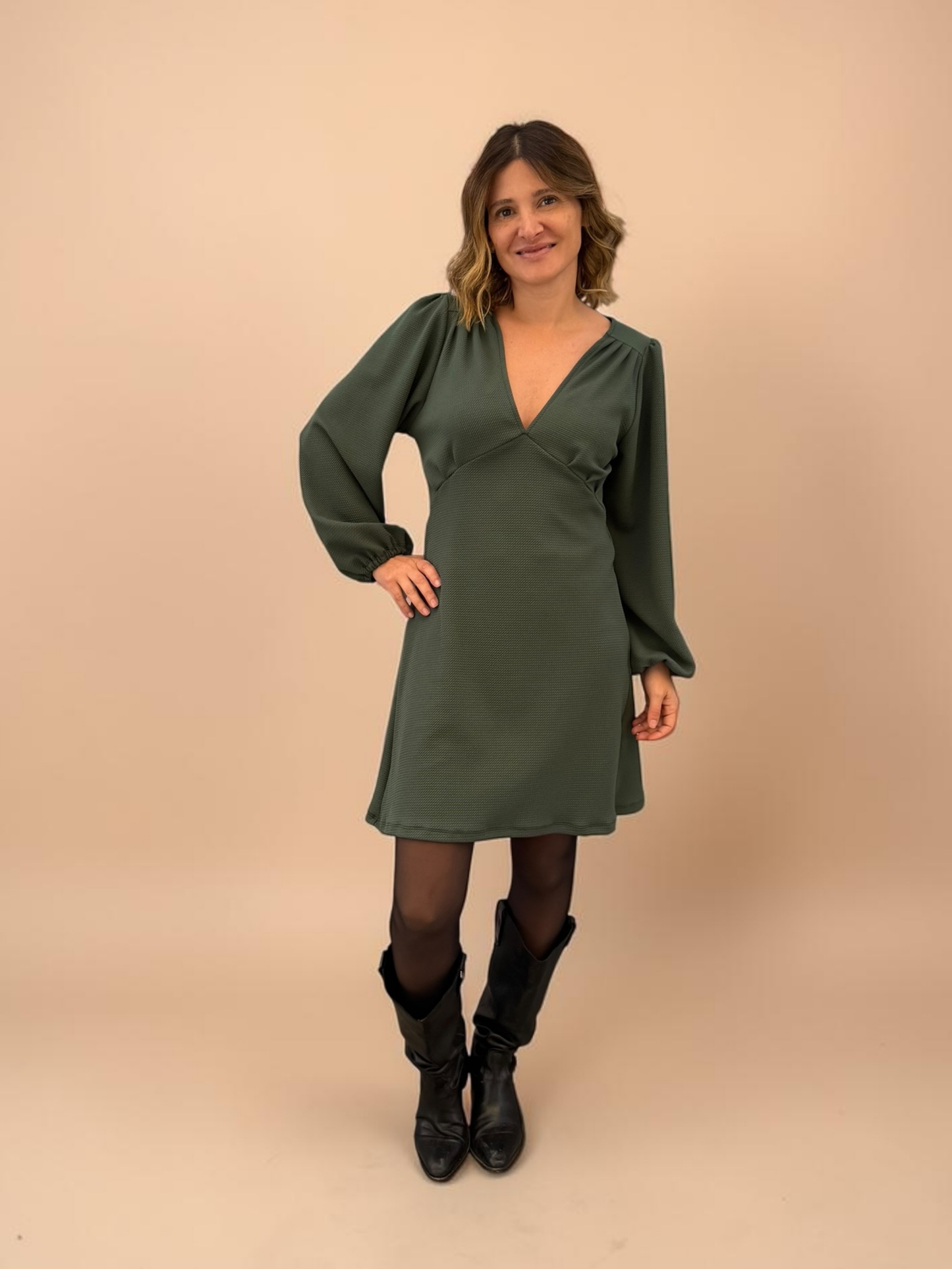 Vestido Amparo - Verde