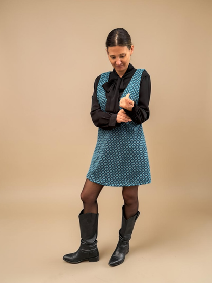 Jumper Florencia - Print Celeste