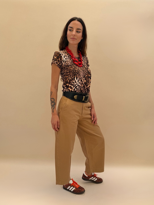 Jeans Balloon - Beige