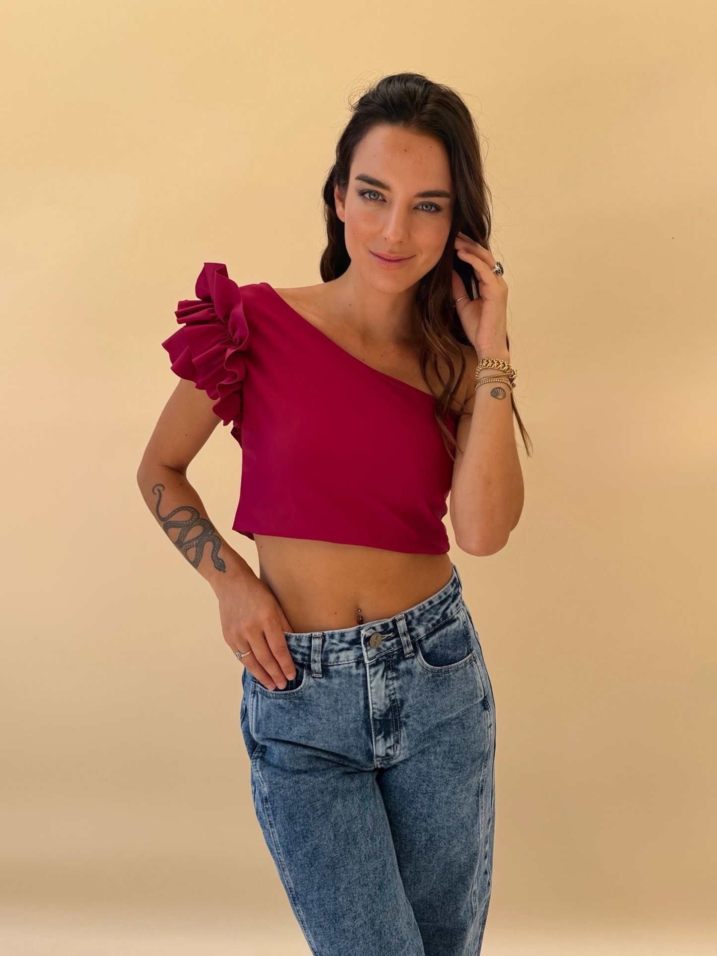 Top Milagros - Fucsia