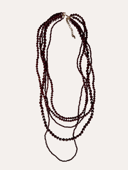 Collar Lupe -  Burdeo