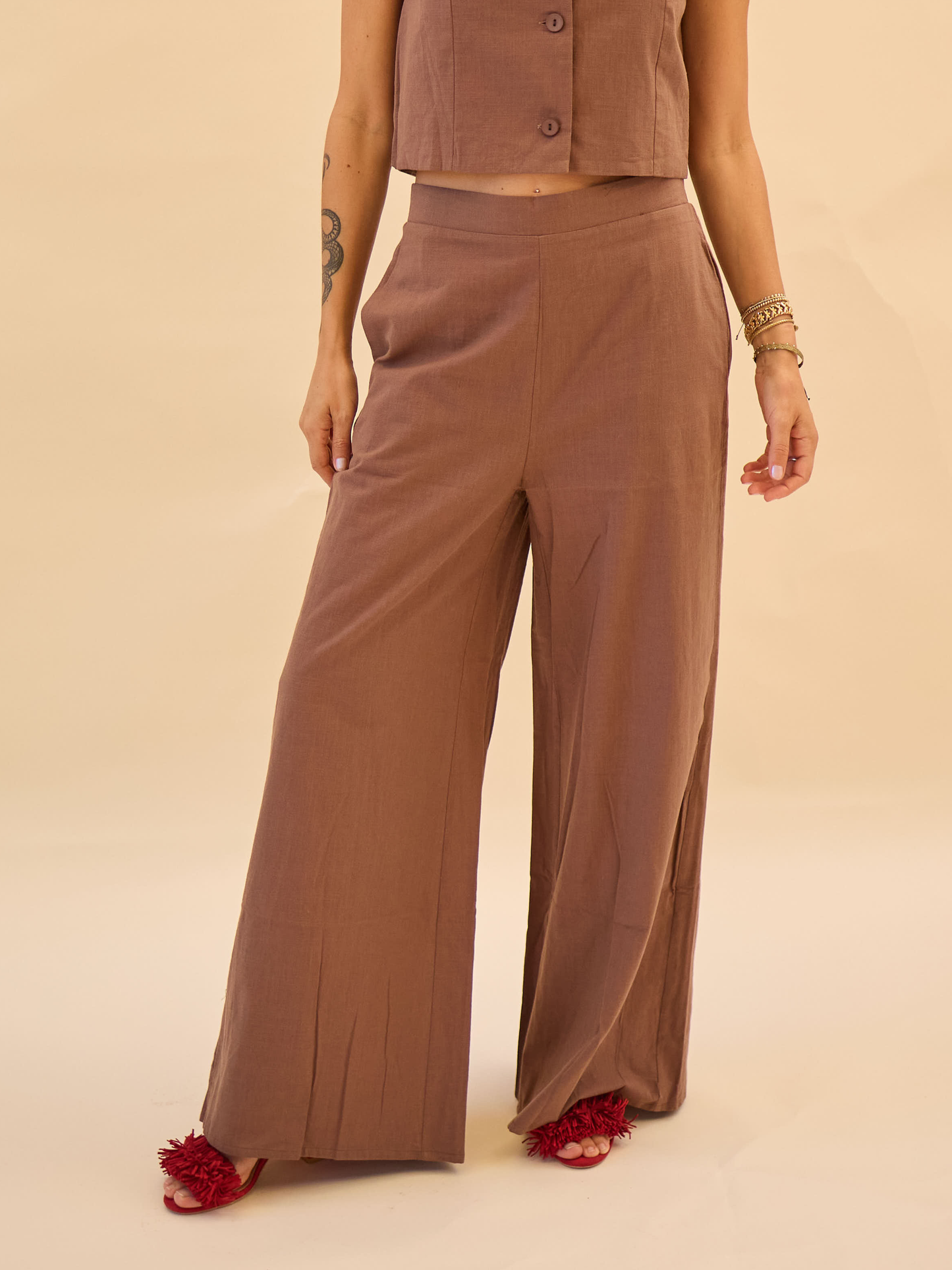 Pantalón Lara - Café