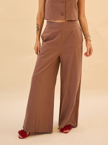 Pantalón Lara - Café
