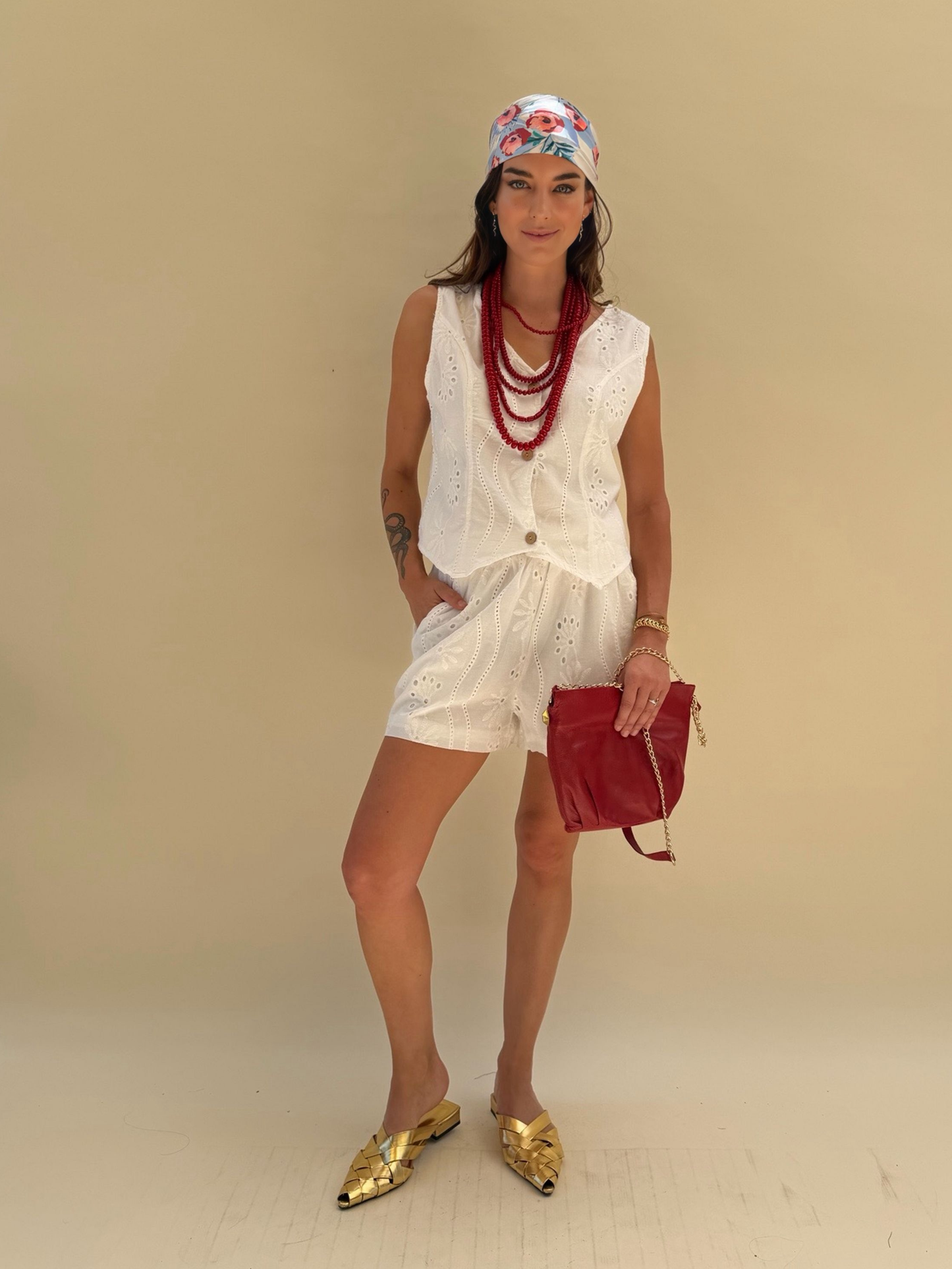 Short Clara - Blanco