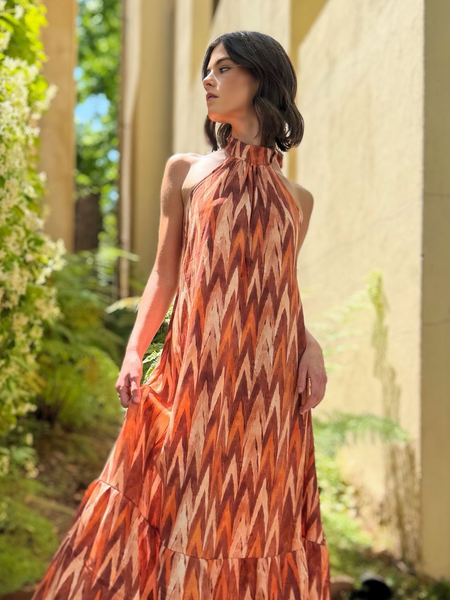 Vestido Fernanda - Naranjo