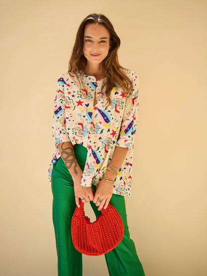 Blusa Paz cupido