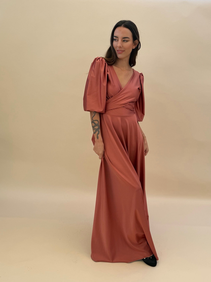Vestido Raquel - Palo Rosa